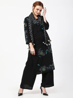 Cheera Kurta Palazzo With Leheria Dupatta Set (CH114KPD)