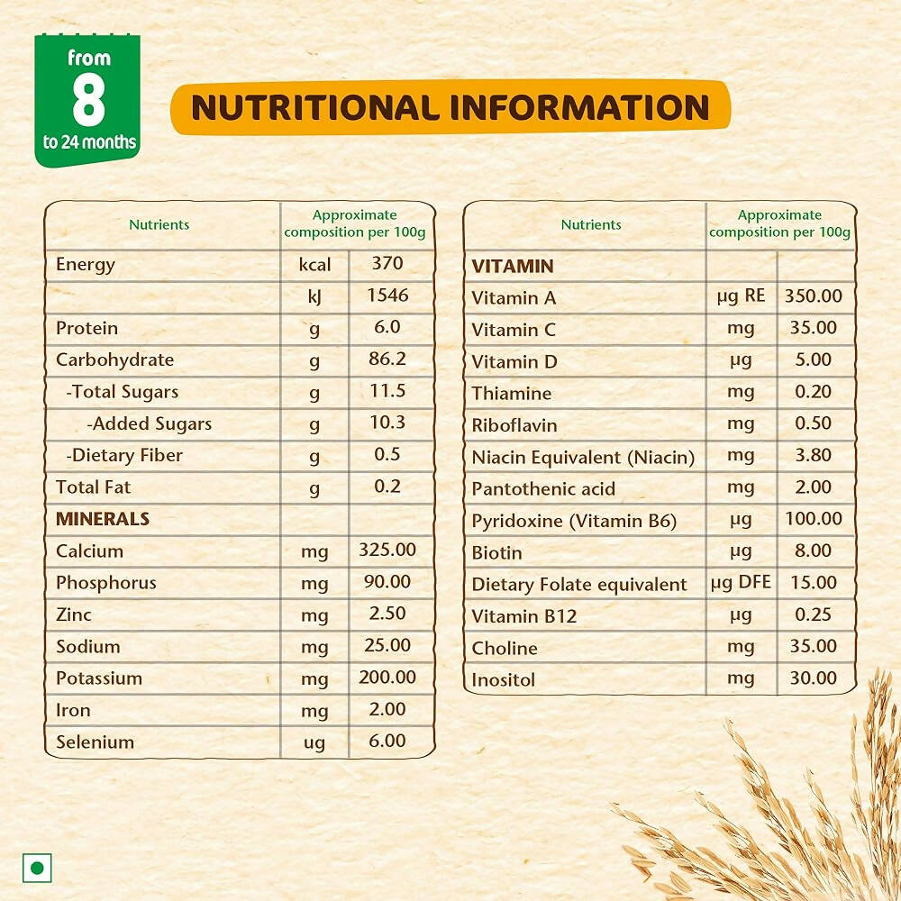 Nestle Nestum Baby Cereal - Rice Vegetables (8 Months-24 Months)