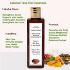 DevElixir Lakshadi Ayurvedic Baby Massage Oil