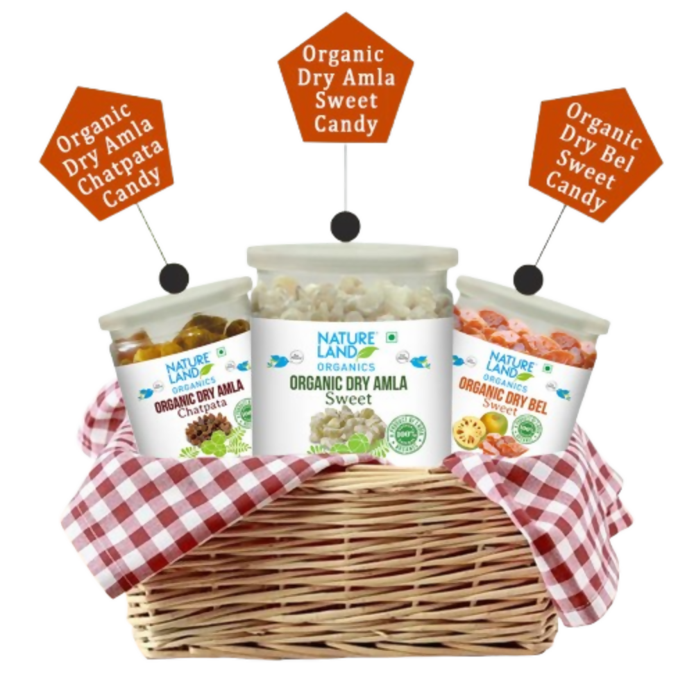 Nature Land Organics Candies Jars