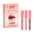 Love Earth Liquid Lip Gloss - Nudes
