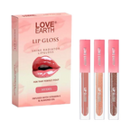 Love Earth Liquid Lip Gloss - Nudes