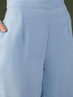 Sangria Sequined Straight Kurta & Sharara With Dupatta