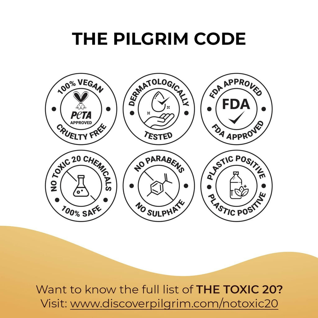 Pilgrim 24K Gold Facial Mask (Mini) For Glowing Skin And Restoring Skin Radiance - Distacart