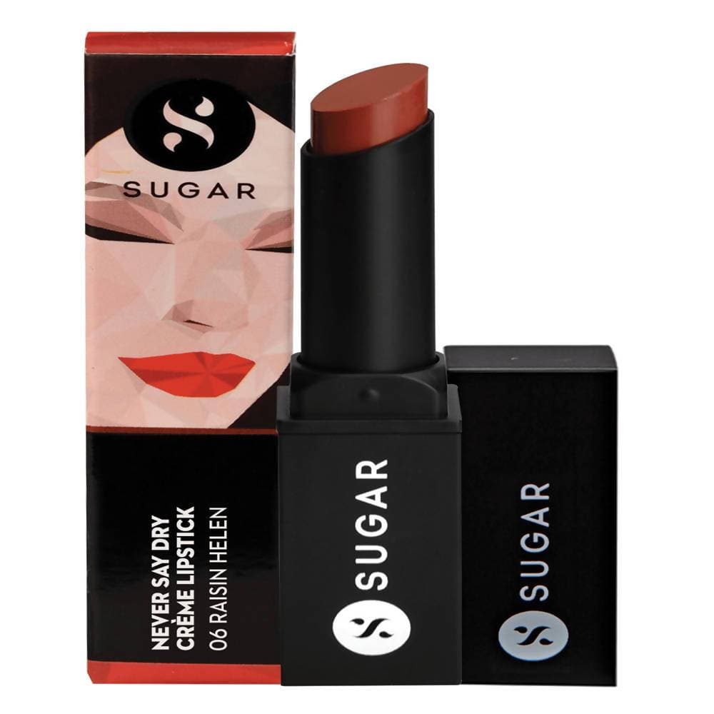 Sugar Never Say Dry Creme Lipstick - Raisin Helen (Rose Brown)
