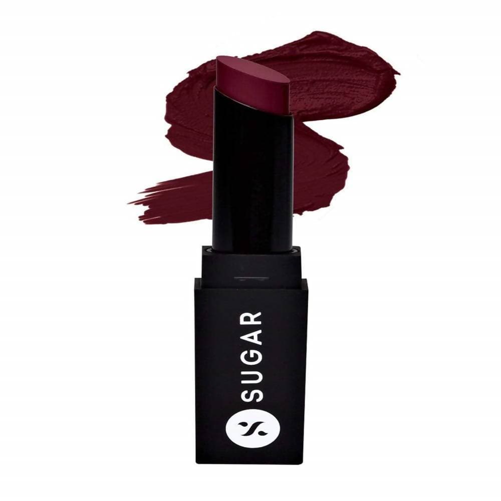 Sugar It's A-Pout Time! Vivid Lipstick - True Oxblood (Burgundy Red)