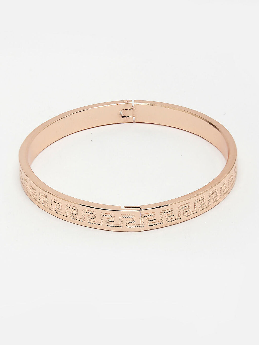 NVR Men's Set of 2 Rhodium-Plated Stainless Steel Kada Bracelet - Distacart