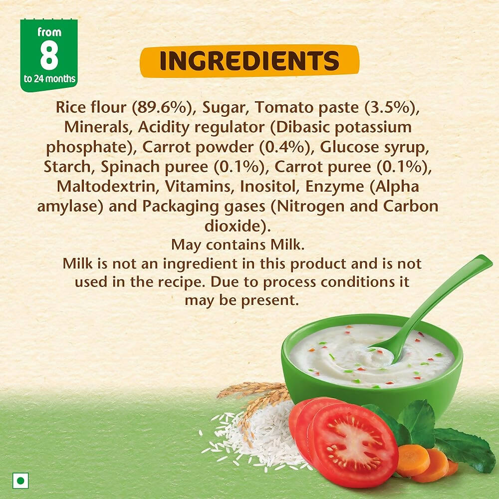 Nestle Nestum Baby Cereal - Rice Vegetables (8 Months-24 Months)