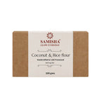 Samisha Organic Coconut Milk & Rice Flour Skin Healing Bathing Bar