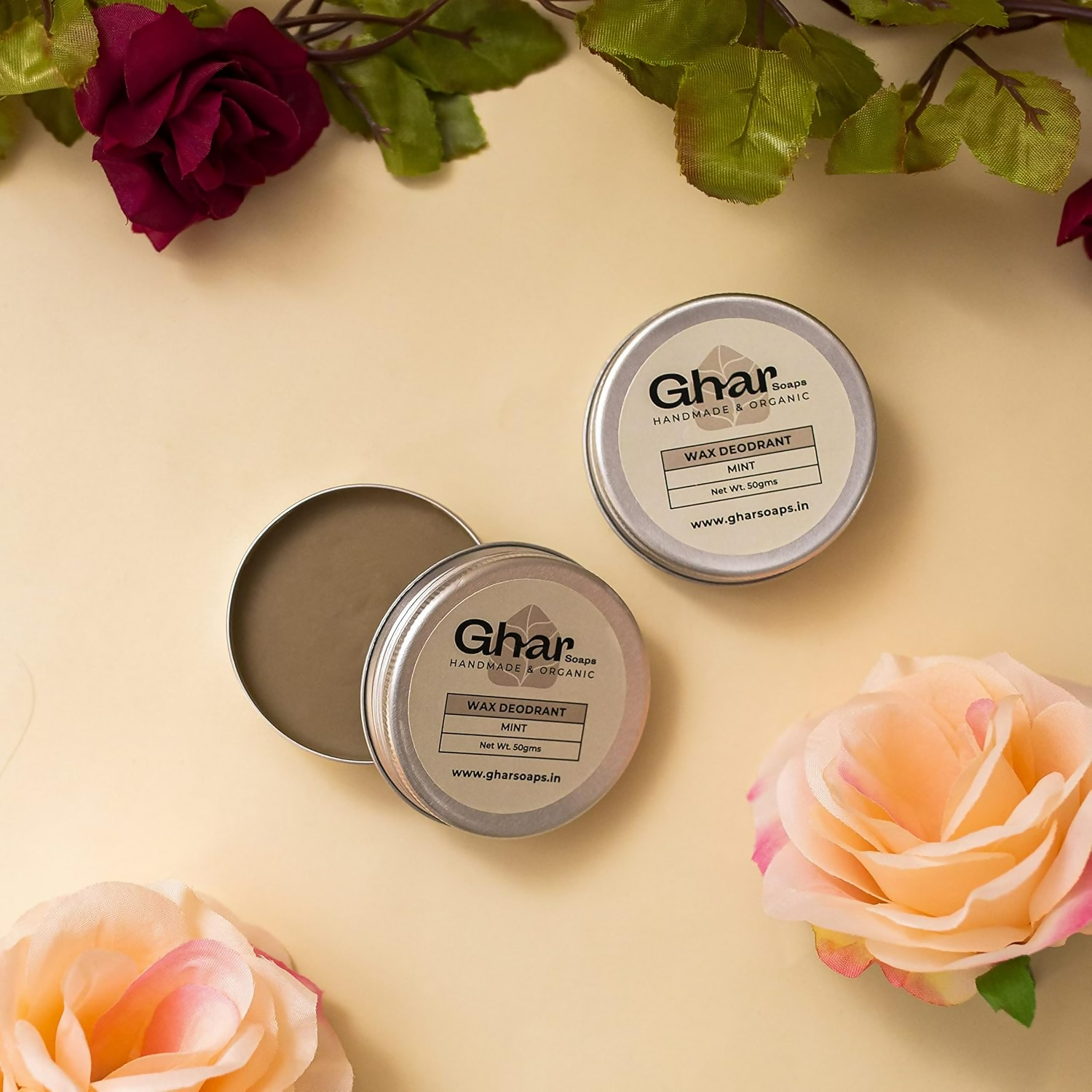 Ghar Soaps Organic Deodorant For Women And Men