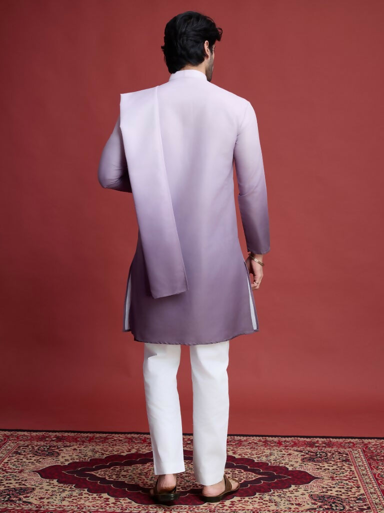 Vastranavya Exclusive Festival Wear Viscose Real Mirror Work Kurta with Dupatta Collection