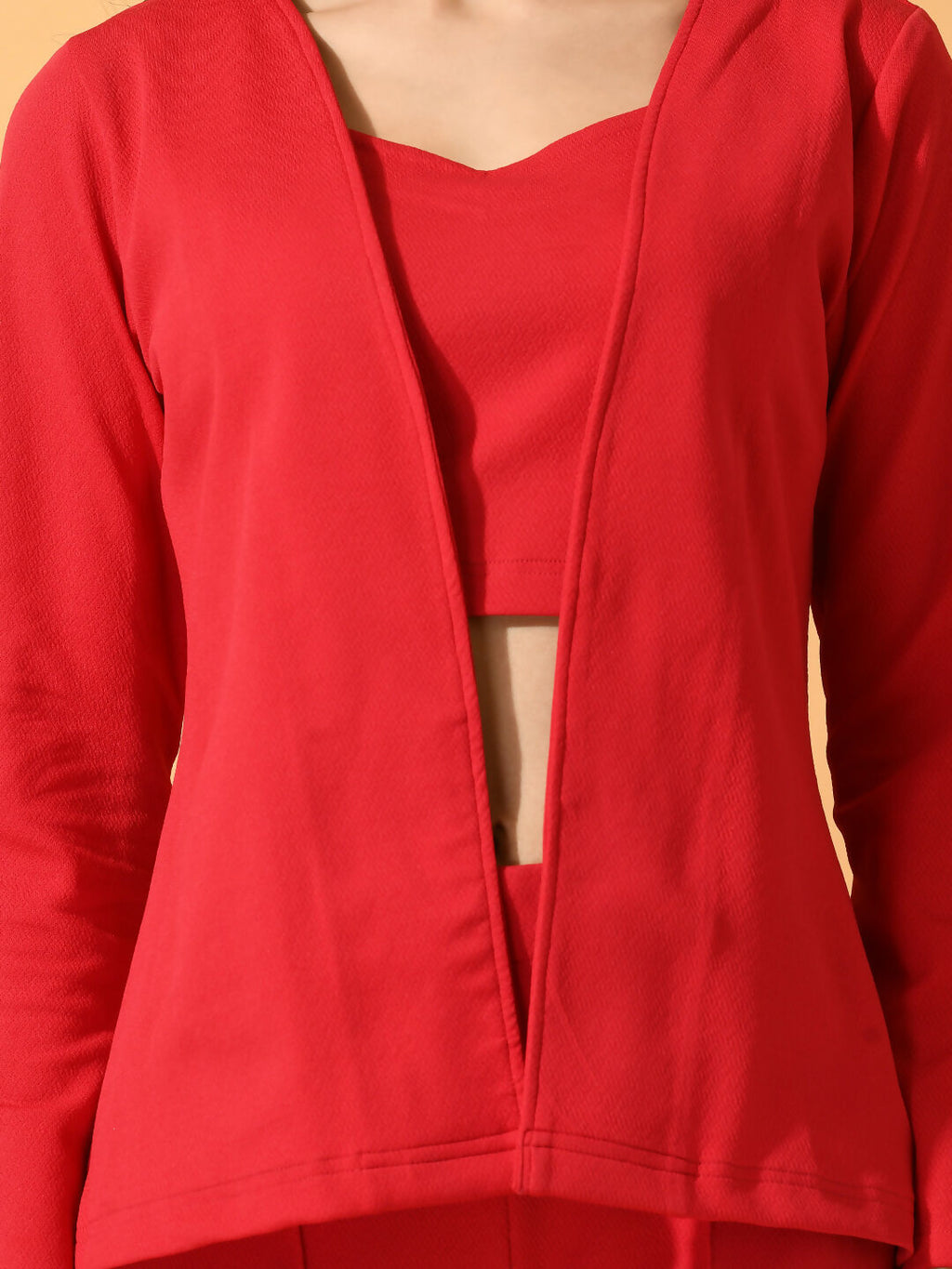 Myshka Women's Pink Solid Solid Jacket