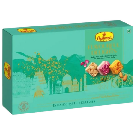 Haldiram's Flavourful Delights Assorted Badam Burfee