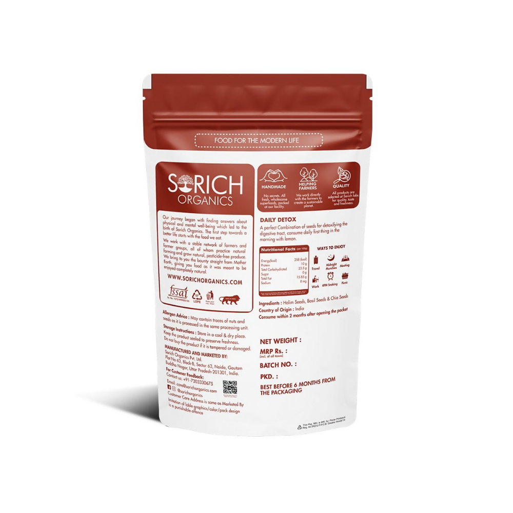 Sorich Organics Daily Detox Morning Delight