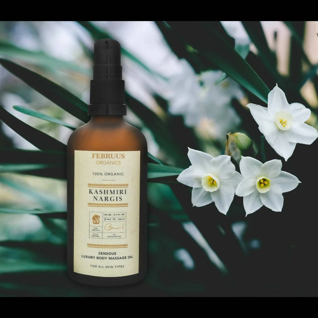 Februus Organics Kashmiri Nargis Body Oil