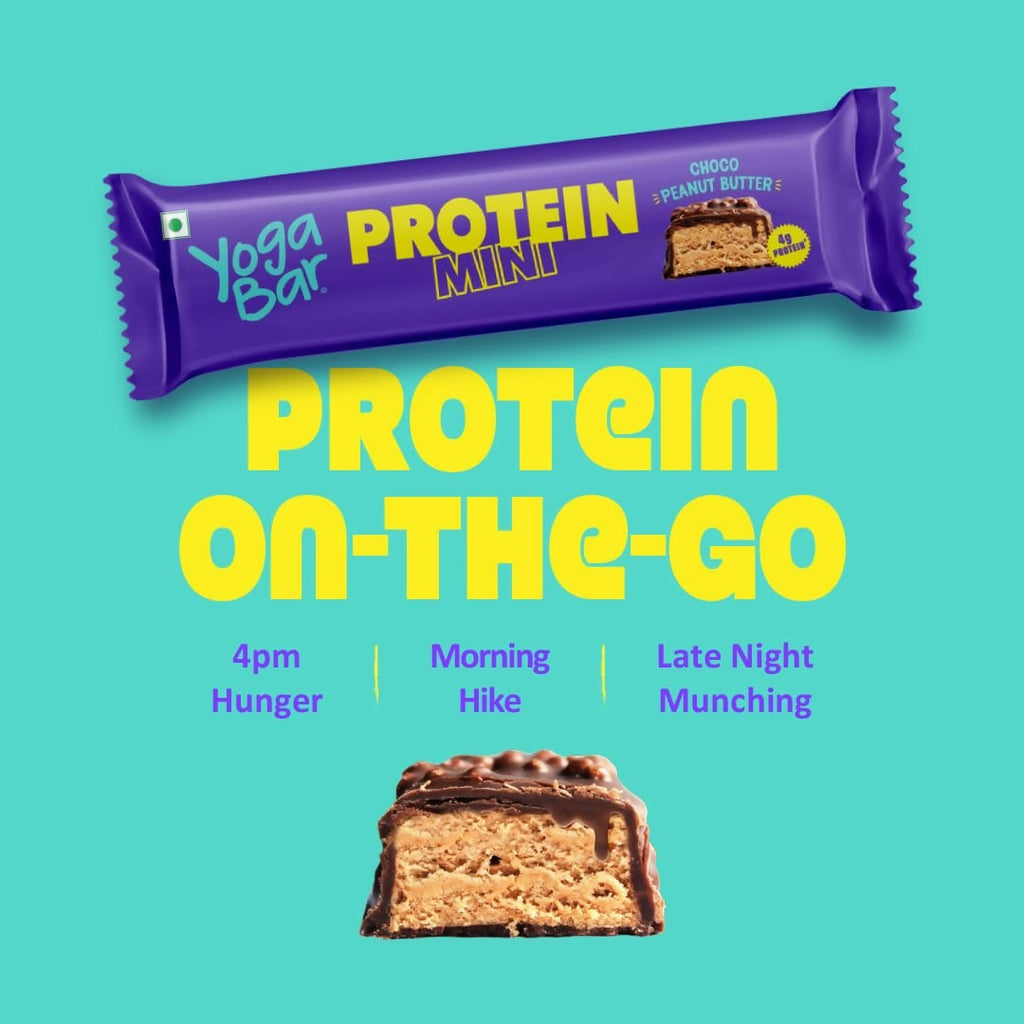Yoga Bar Protein minis and Choco Peanut Bars Butter Combo - Distacart
