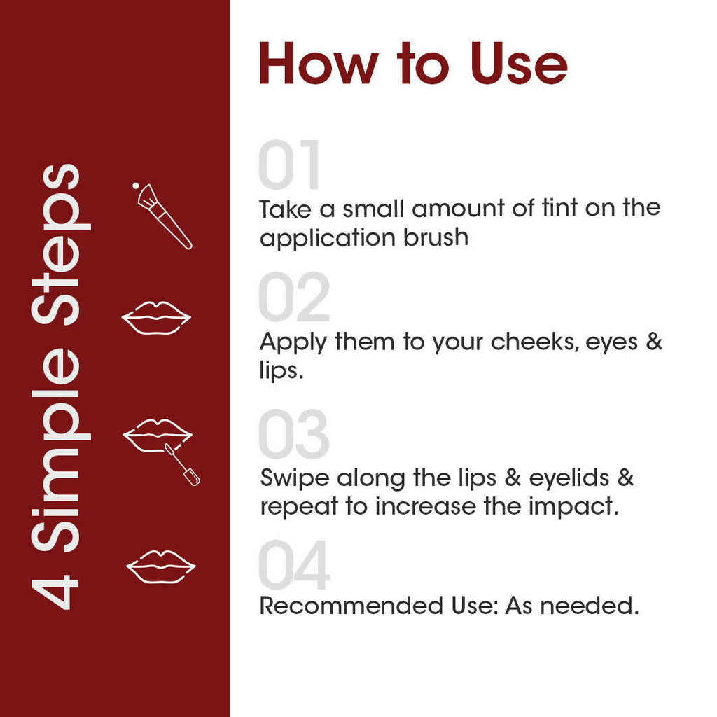 TAC - The Ayurveda Co. Lip, Cheek & Eye Tints Magic Combo Box