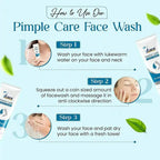 VCare Natural Pimple Care For Face Wash - Distacart