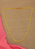 Joban Fashion Women Brass Golden Neck-Chain - Distacart
