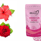 Oraah Hibiscus Rose Herbal Tea