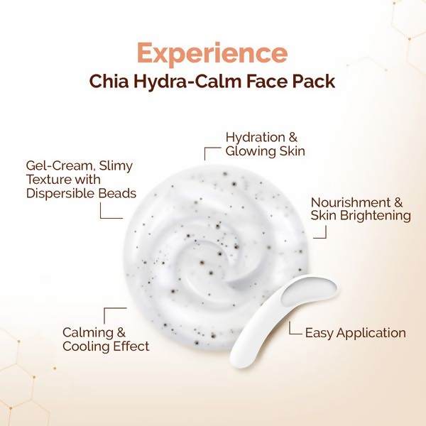 Mamaearth Chia Hydra-Calm Face Pack with Chia Seed & Ceramides