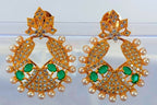 Ad Emerald Designer Earrings - Distacart
