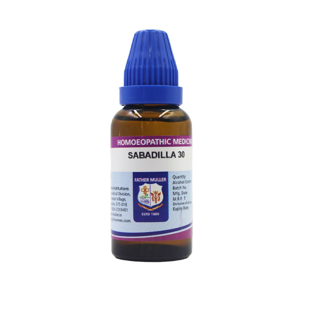 Father Muller Sabadilla Dilution - Distacart