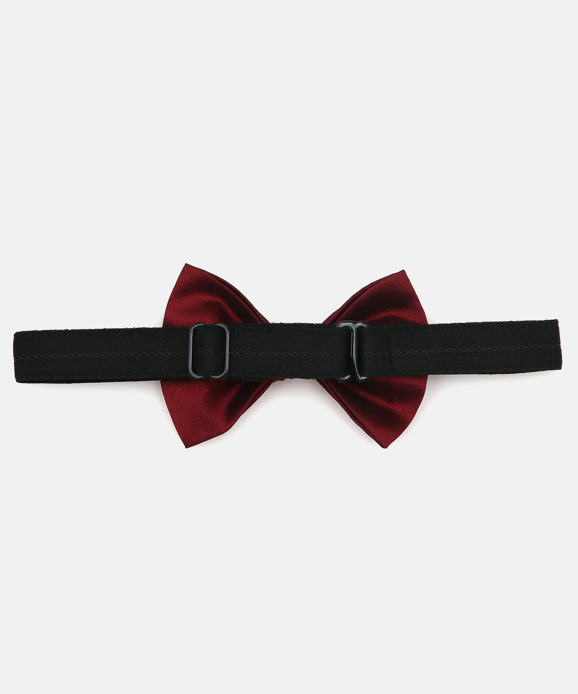 Manet Boys Solid Double Layer Bow - Maroon