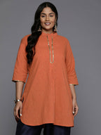 Ahalyaa Women's Traditional wear Tunic - Orange