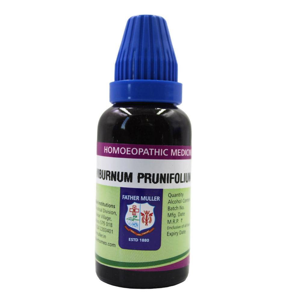 Father Muller Viburnum Prunifolium Mother Tincture Q - Distacart