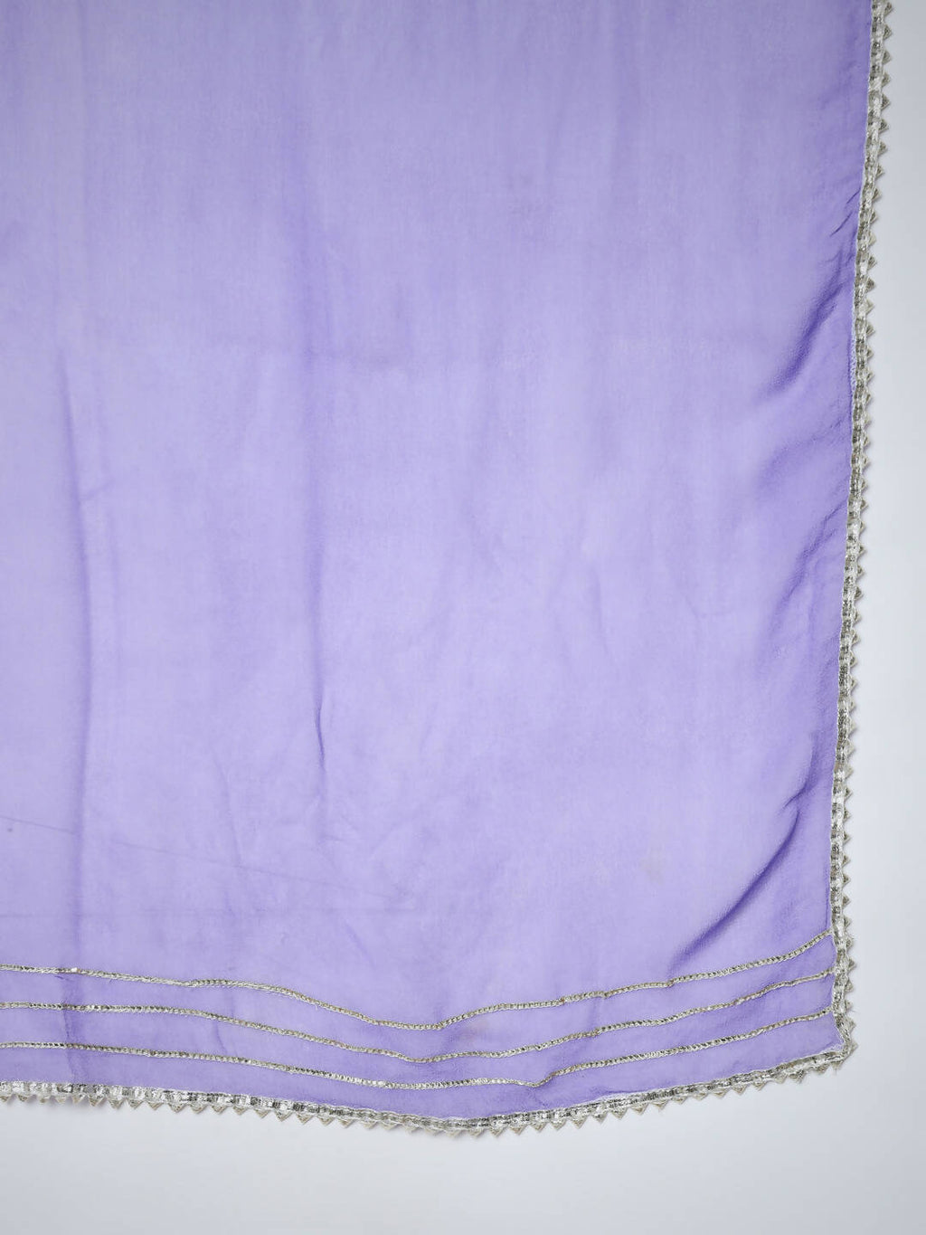 Myshka Women's Purple Anarkali Kurta & With Dupatta