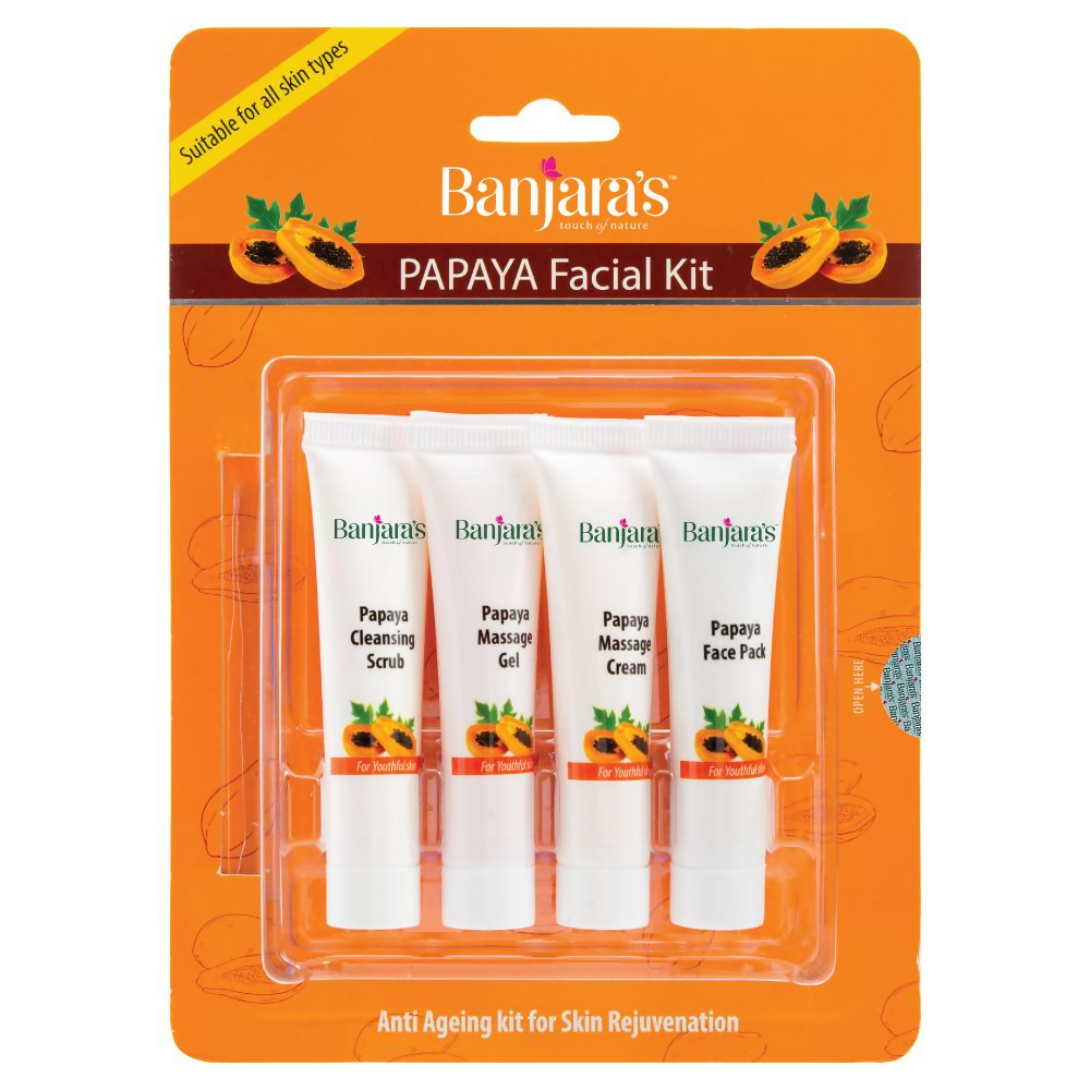 Banjara's Papaya Facial kit (Blister Pack)