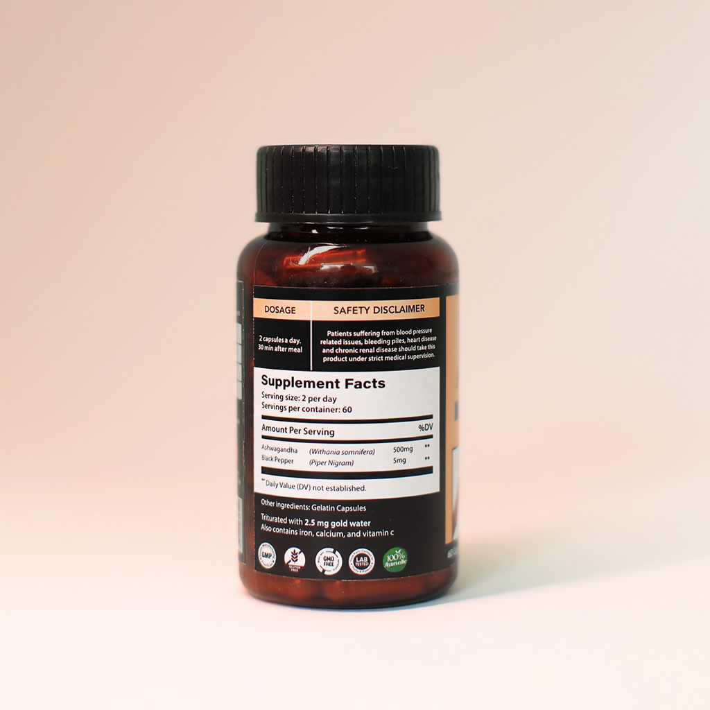 Sukham Organic Ashwagandha Capsule