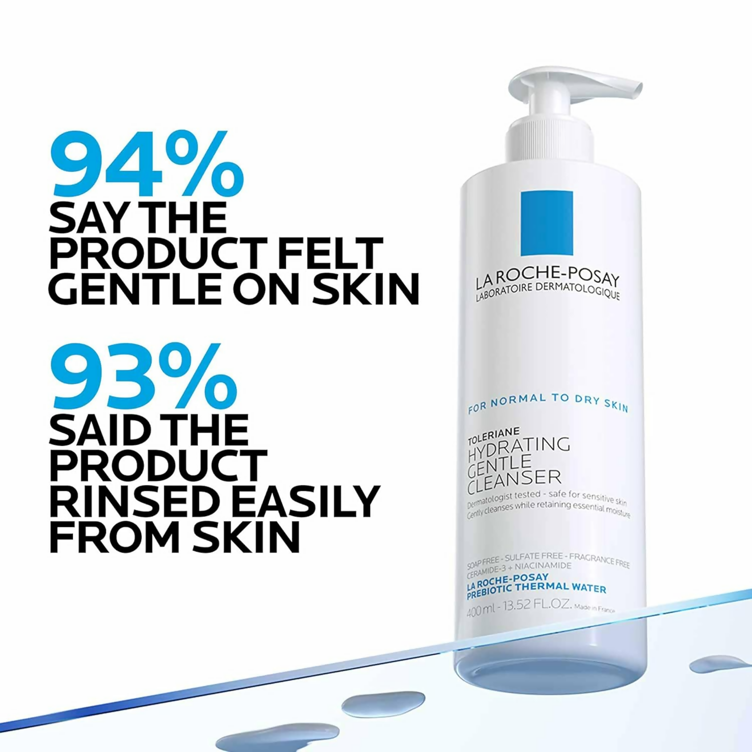 La Roche-Posay Toleriane Hydrating Gentle Face Wash Cleanser
