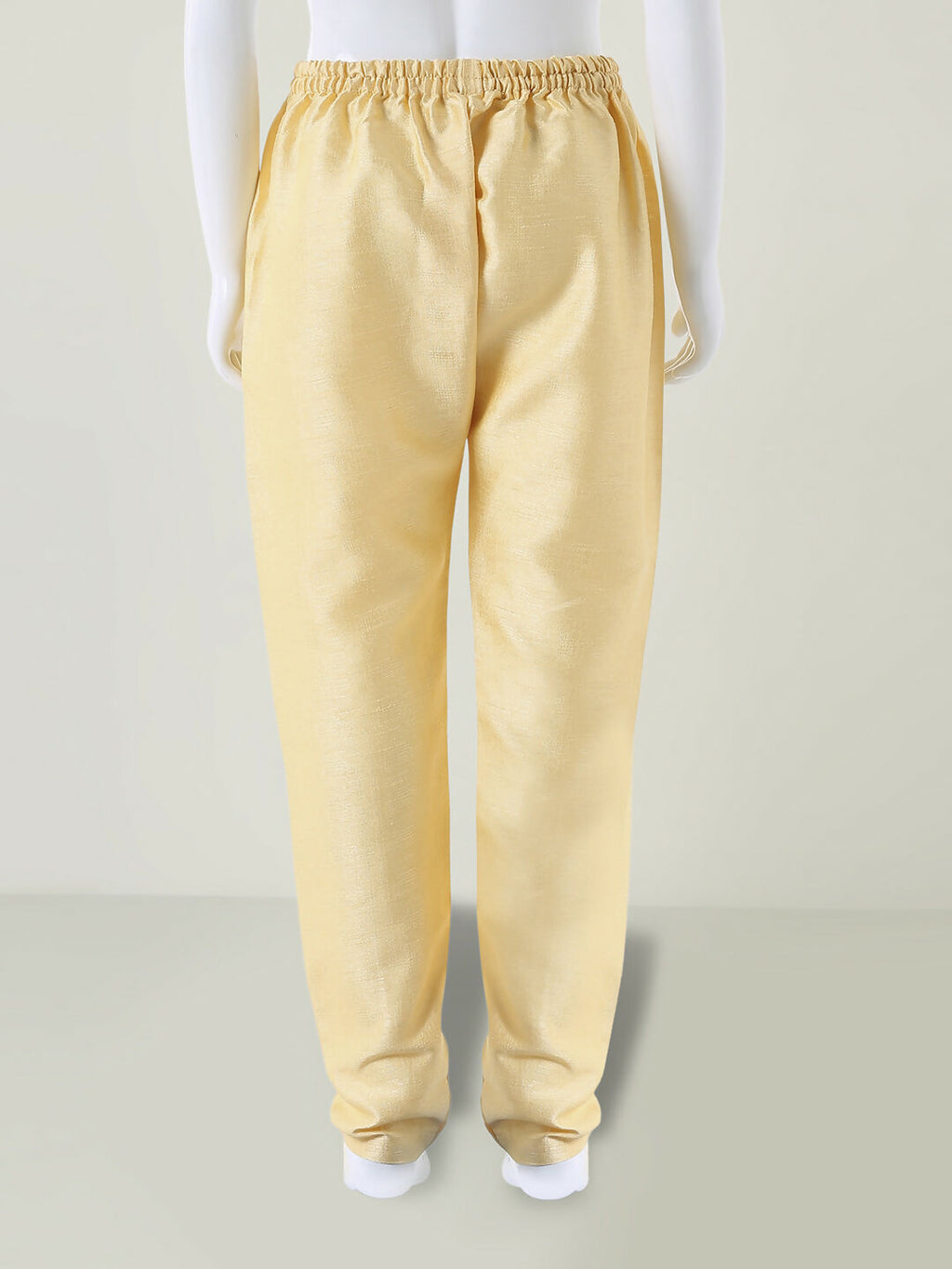 Joban Fashion Kids Island Elegant Box Sequence work Nehru Jacket Full Sleeves Kurta, Pyjama Set - Golden - Distacart