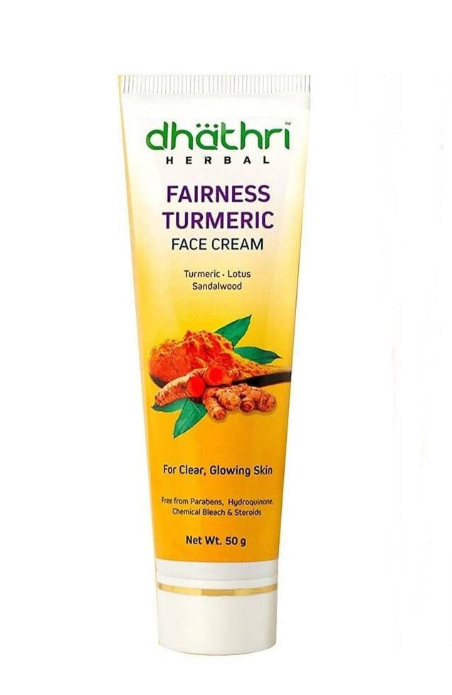 Dhathri Ayurveda Herbal Fairness Turmeric Face Cream
