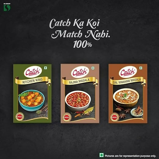 Catch Masala Powder Combo - Kitchen King 100 gms + Rajma Masala 100 gms + Dalmakhani Masala 100 gms - Distacart