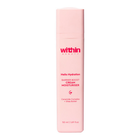 Within Beauty Hello Hydration Barrier Restore Cream Moisturizer