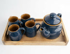 Simply Soho Midnight Bloom Tea Set with Tray