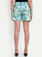 Alvano Beautiful Printed Light Blue Boxer Shorts