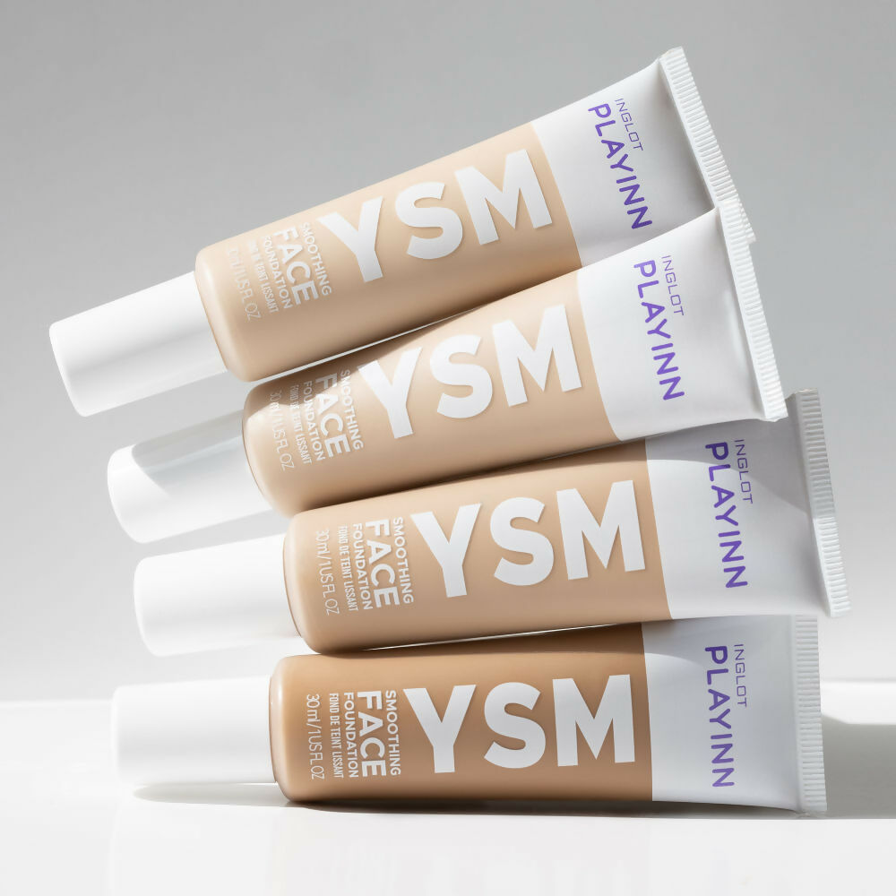 Inglot Playinn YSM Smoothing Face Foundation - 42