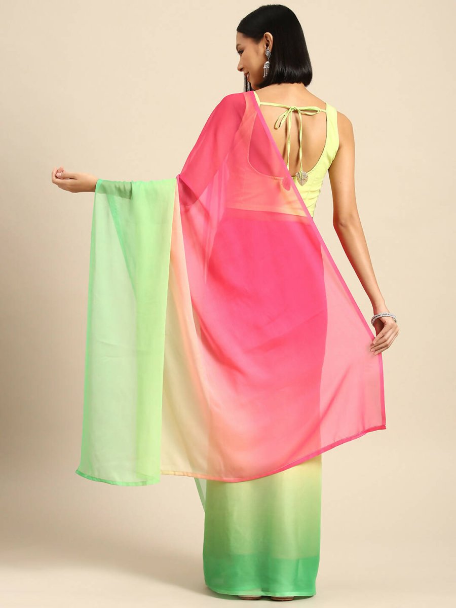 Ahalyaa Women's Traditional wear Saree - Pink