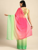 Ahalyaa Women's Traditional wear Saree - Pink
