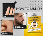 UrbanGabru Acne Pimple Patch - Invisible Facial Stickers Reduces Pimple Overnight
