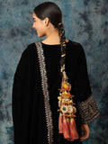 Ruby Raang Colorful Gold Work Parandi