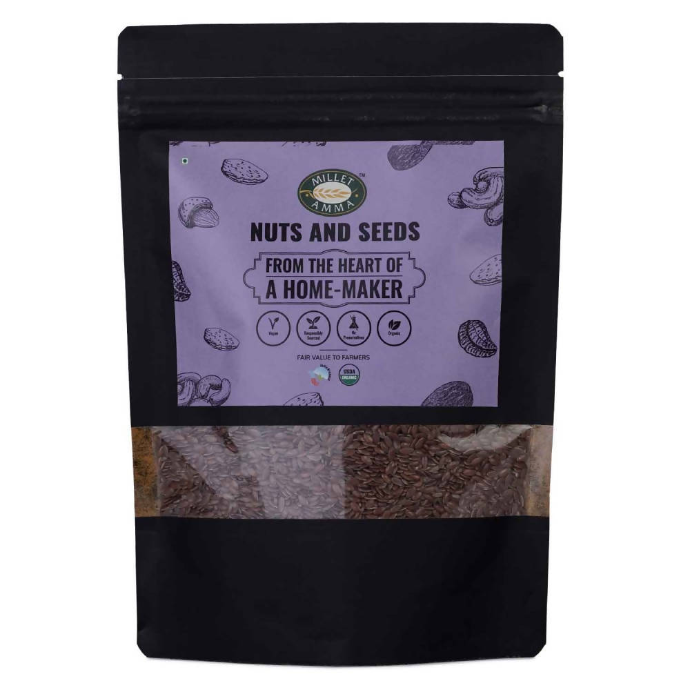 Millet Amma Organic Flax Seeds - Distacart