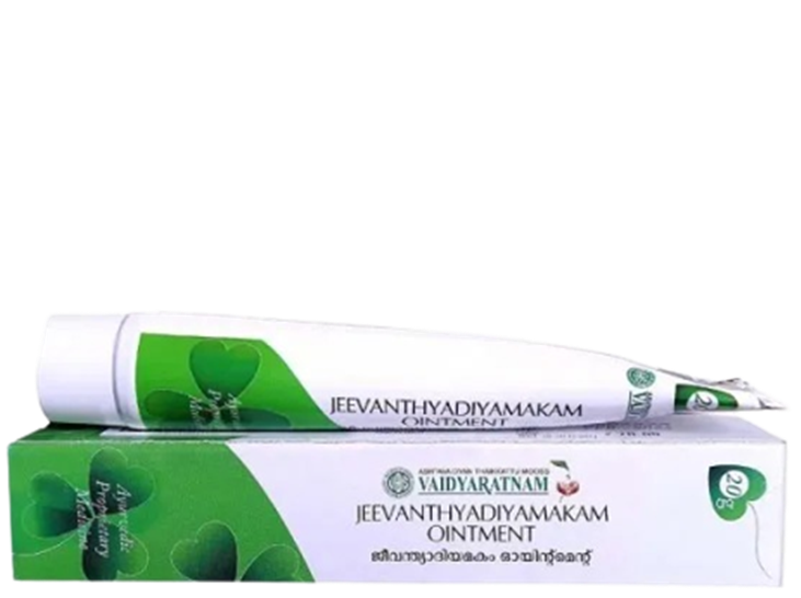 Vaidyaratnam Jeevanthyadi Yamakam Ointment - Distacart