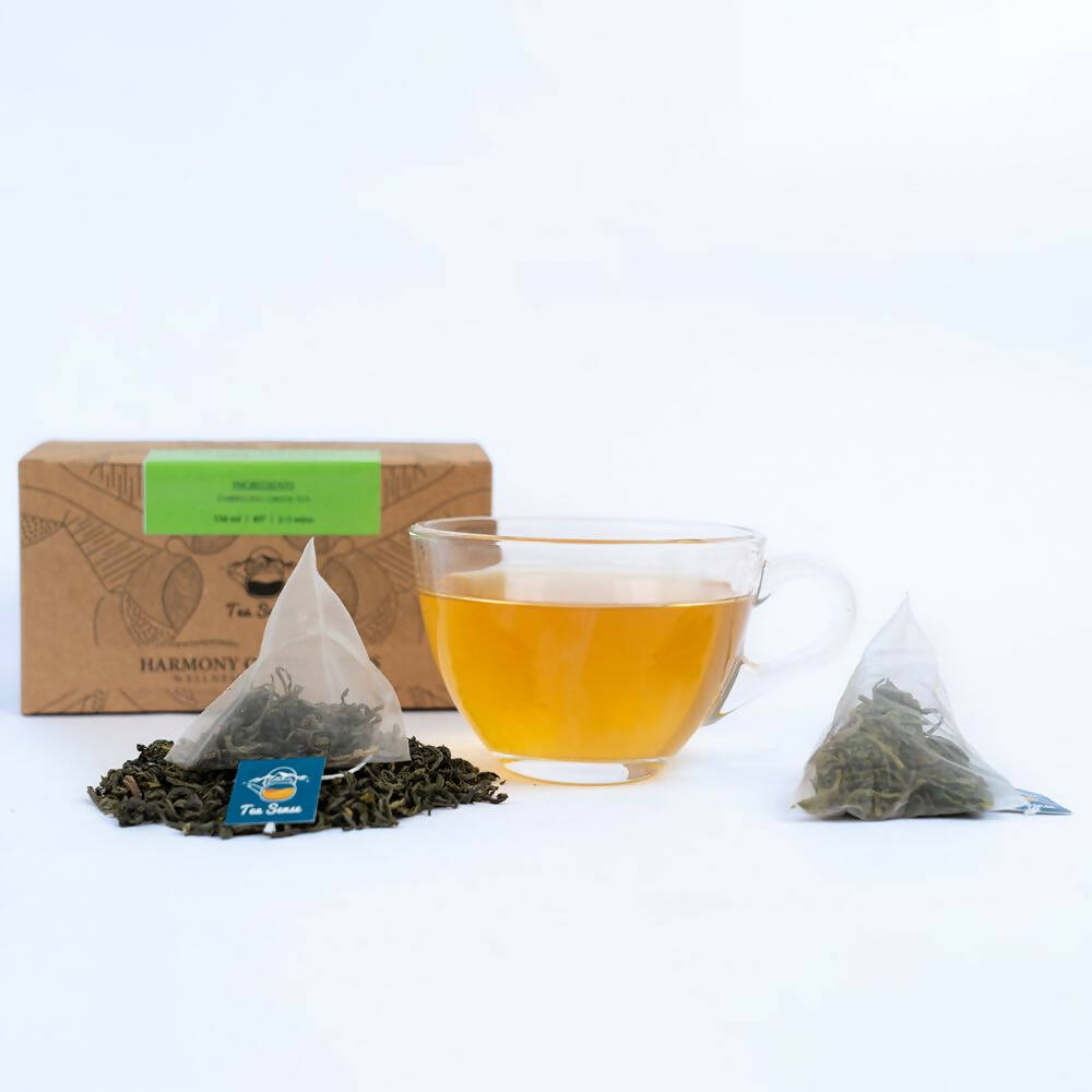 Tea Sense Classic Green Tea Bags Box - Distacart