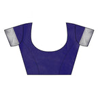 Vamika Banarasi Jacquard Weaving Blue Blouse
