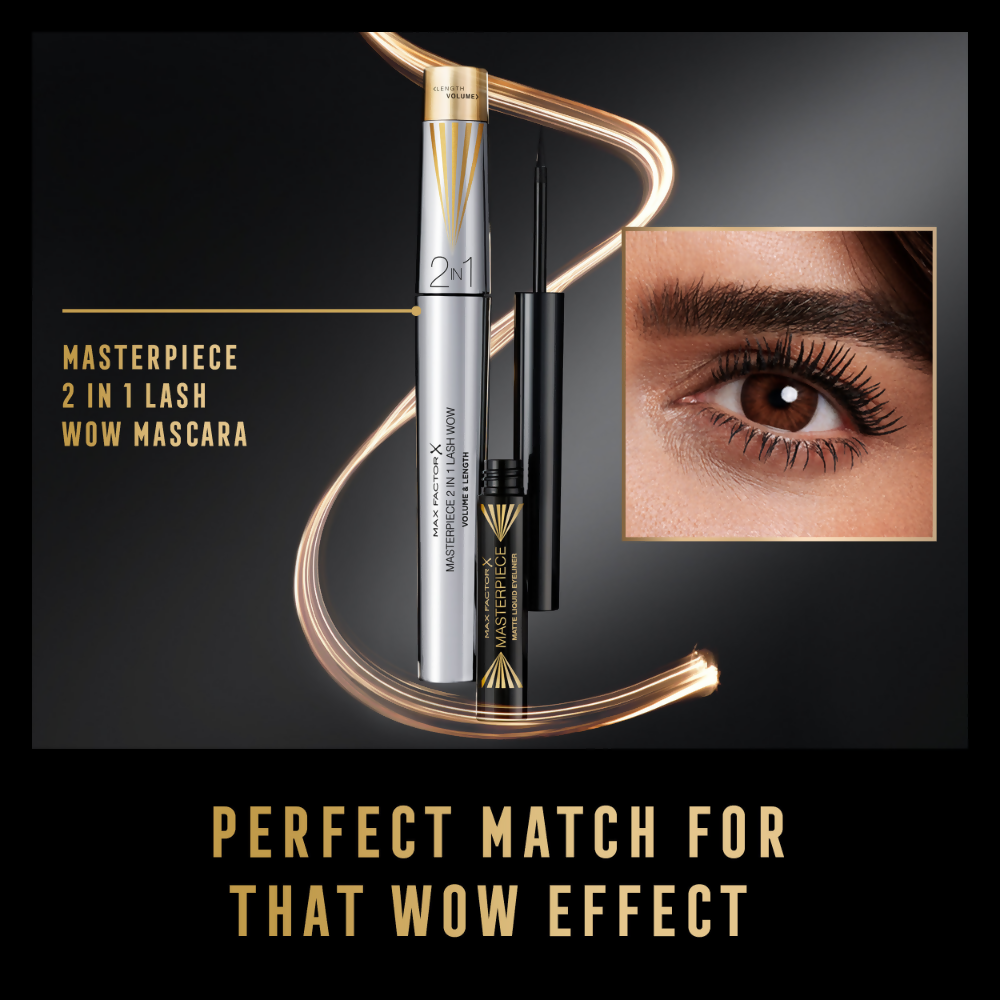 Max Factor Masterpiece Matte Liquid Eyeliner - Charcoal